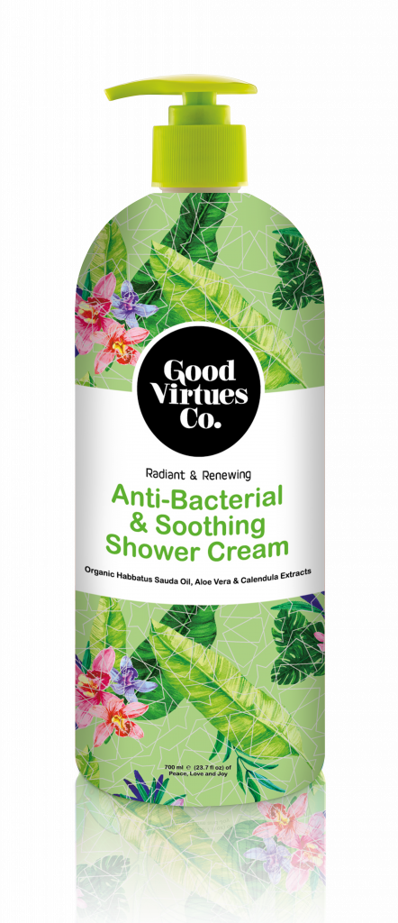 Radiant _ Renewing- Anti-Bacterial _ Sooting Shower Cream_700ml